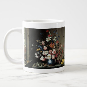 Grande Tasse Vase de fleurs près d'une fenêtre, Balthasar van d