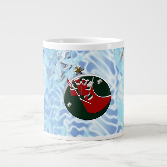 Grande Tasse Vent Santa Claus Sock (Devant)