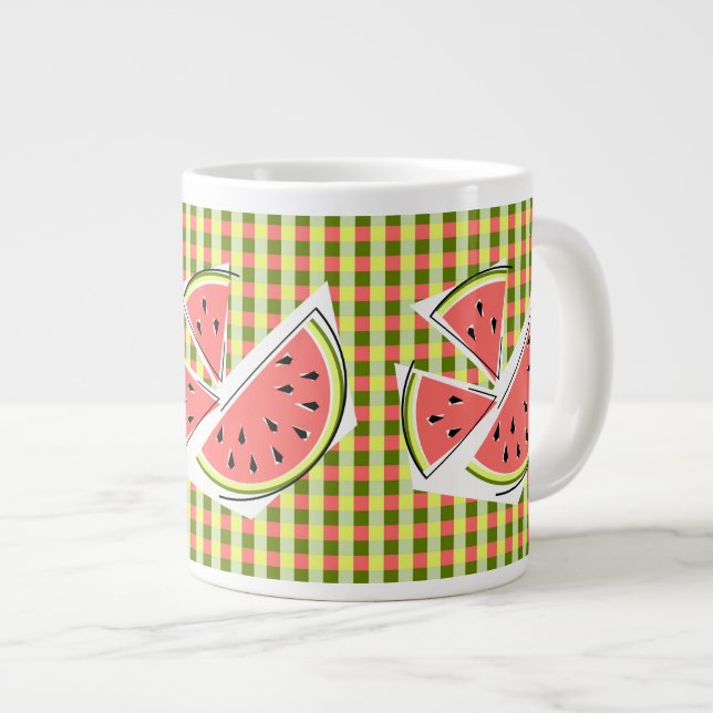Grande Tasse Vérification des pièces de pastèque (Devant droit)