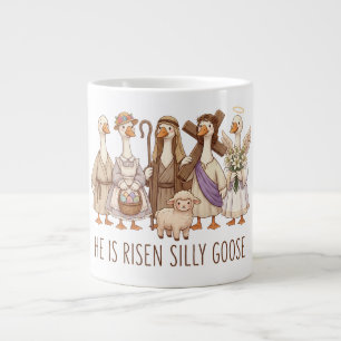 Grande Tasse verset de Pâques chrétien inspirant Il est ressusc