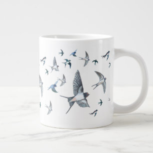 Grande Tasse  Vestiges d'hirondelles volantes  