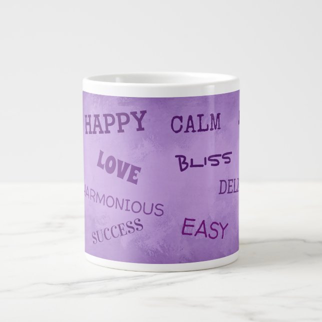 Grande Tasse Vibes positives Jumbo Mug (Devant)