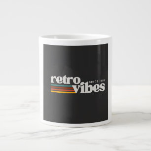 Grande Tasse vibrations rétro