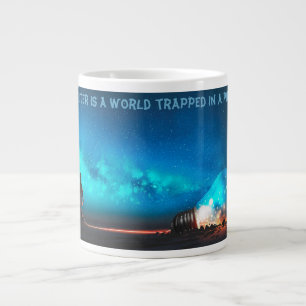 Grande Tasse Victor Hugo cite "Un écrivain est..."  Mug de 20 