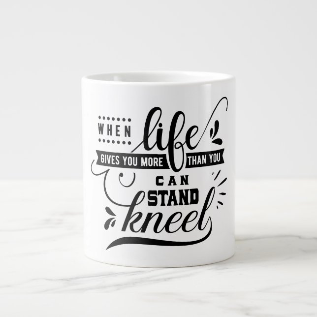 Grande Tasse Vie - Jumbo Mug (Devant)