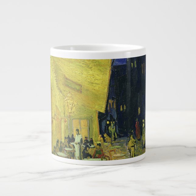 Grande Tasse Vincent van Gogh - Café Terrasse en soirée (Devant)