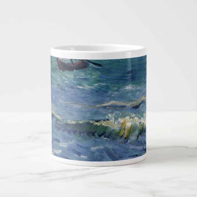 Grande Tasse Vincent Van Gogh - La mer aux Saintes-Maries (Devant)