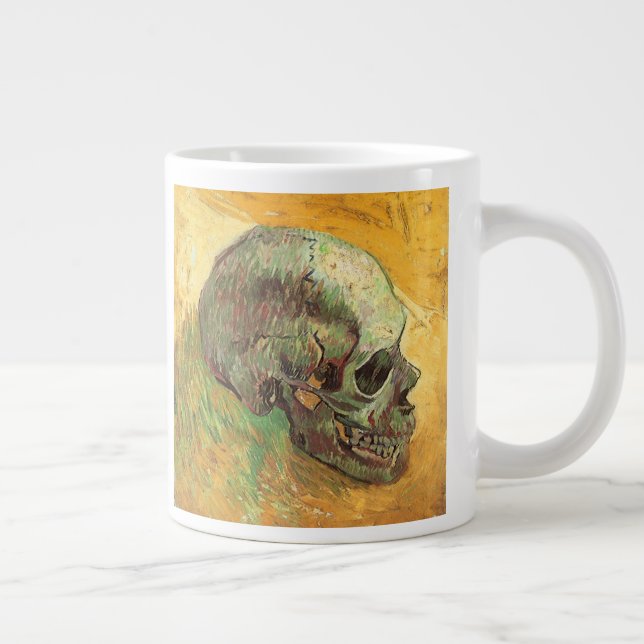 Grande Tasse Vincent van Gogh - La vie morte avec le crâne (Droite)
