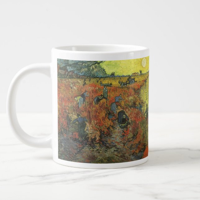 Grande Tasse Vincent van Gogh - Le vignoble rouge (Gauche)