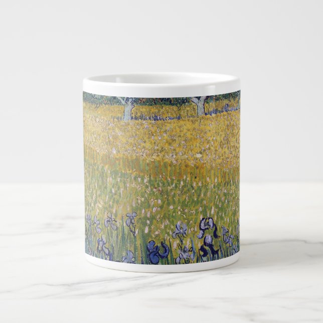 Grande Tasse Vincent Van Gogh - Vue d'Arles avec Irises (Devant)