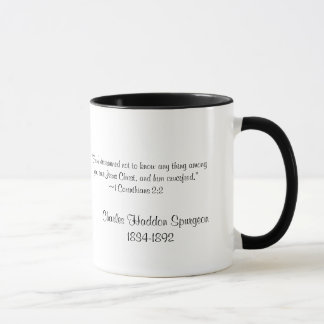 Grande tasse vintage de Charles Spurgeon