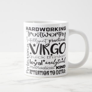 Grande Tasse Virgo Zodiac Sign Mug