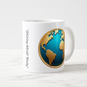 Grande Tasse "Vision du monde brillant"
