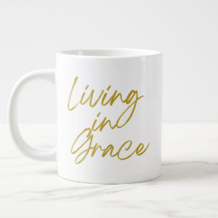 Grande Tasse Vivre en Grace 20 oz Jumbo Mug