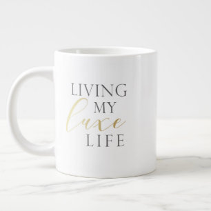 Grande Tasse Vivre Ma LUXE Vie 20 oz. mug