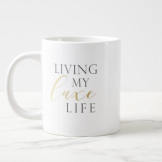 Grande Tasse Vivre Ma LUXE Vie 20 oz. mug