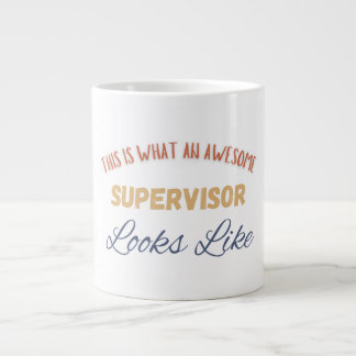 Grande Tasse Voici à quoi ressemble un superviseur génial