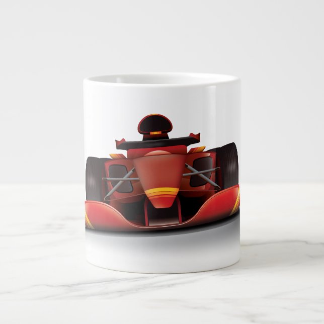Grande Tasse Voiture Red Racing (Devant)
