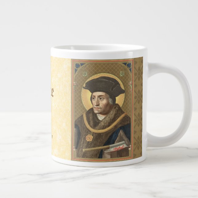 Grande Tasse Votre Citation préférée St. Thomas Plus (Droite)