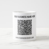 Votre code QR Texte personnalisé Mug Café Choisir 