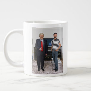 Grande Tasse Vous avez rencontré le Président Donald Trump  A