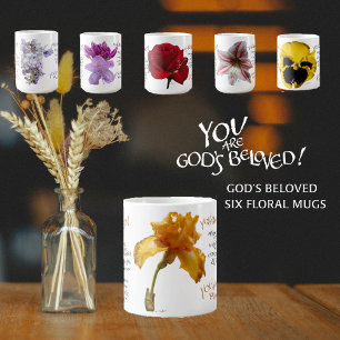 GRANDE TASSE VOUS ÊTES LA MUG AMOUREUSE DE DIEU IRIS ORANGE