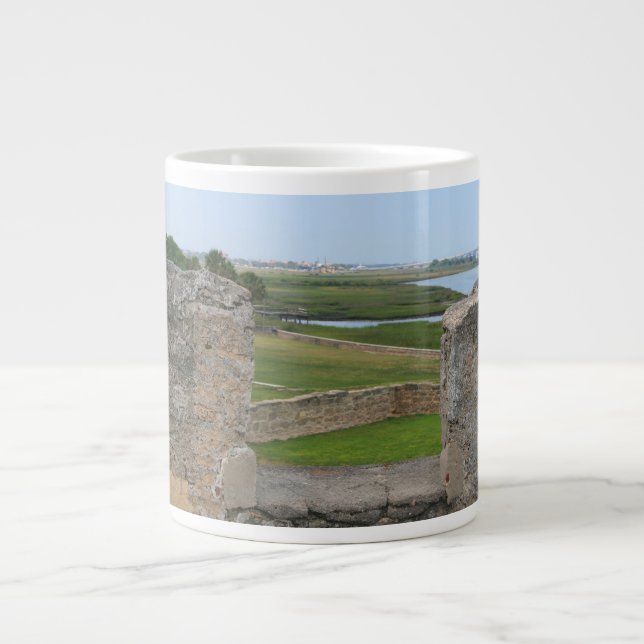 Grande Tasse Vue de St Augustine de château (Devant)
