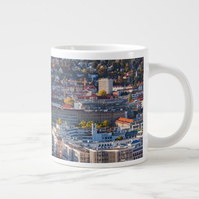 Grande Tasse Vue dégagée sur la ville de Stuttgart (Droite)