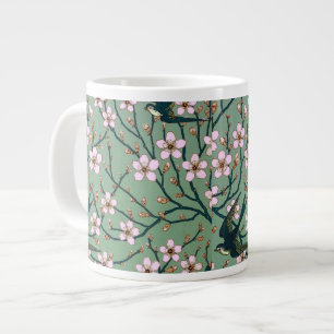Grande Tasse Walter Crane - Mug Hirondelles et Fleurs d'Amandie