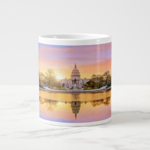 Grande Tasse Washington DC US Capitol Building Coucher de Solei