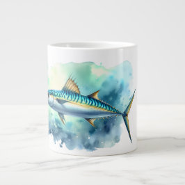 Grande Tasse Watercolor Series: Mackerel