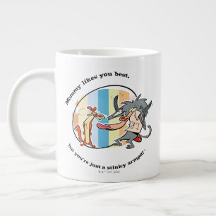 Grande Tasse Weasel & Baboon "Maman aime mieux que toi"