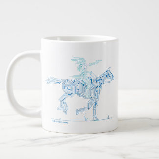 Grande Tasse Westworld | Dolores Riding Horse Circuit Graphique