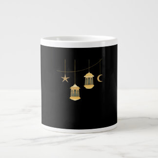 Grande Tasse Whimsigoth Lantern Pleine lune nuit Ciel classique