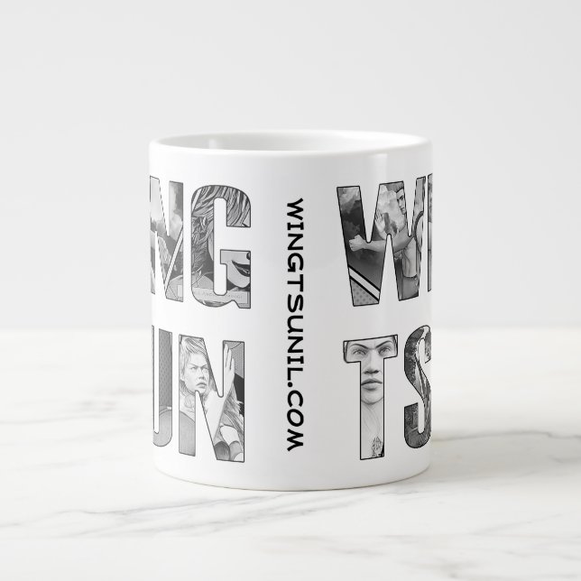 Grande Tasse Wing Tsun Illinois Jumbo Mug (Devant)