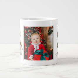 Grande Tasse Winter Penguin with Snowman Design