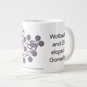 Grande Tasse Wolbachia aime Zika 20 oz. Mug par RoseWrites