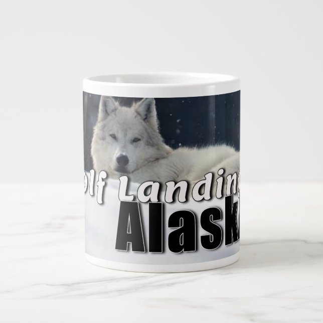 Grande Tasse Wolf Landing Alaska Coffee Cup (Devant)