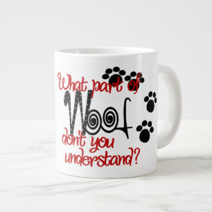 Grande Tasse Woof - Jumbo Mug