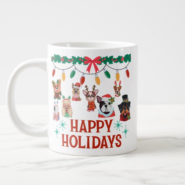 Grande Tasse Xmas Roof coffee specialty mug (Gauche)