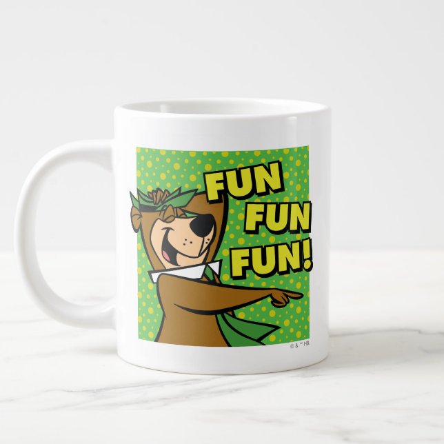 Grande Tasse Yogi Bear Fun Amusant (Gauche)