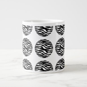 Grande Tasse Zebra Print Pois Jumbo Mug