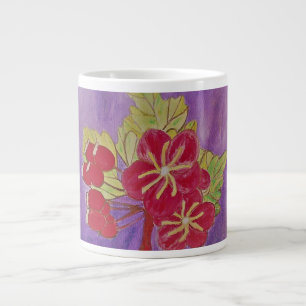 Grande Tasse Zekela Art design fleurs abstraites