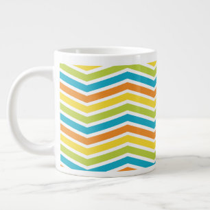 Grande Tasse Zigzag Stripes Conception de Mug
