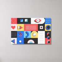 Grande toile d'art Bauhaus Imprimer 10 - Taille ré