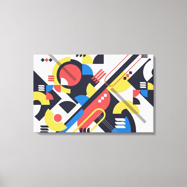 Grande toile d'art Bauhaus Imprimer 7 (réglable en (Recto)