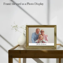 Grandeltern Day Best je Customizing Grußkarte Feiertagskarte