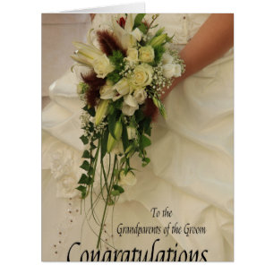 Grandeltern der Bräutigam Hochzeit gratulieren