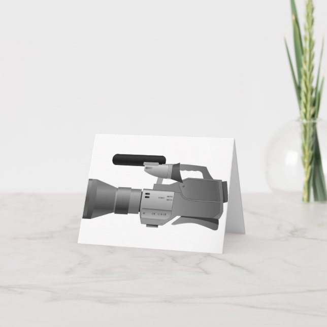 Grandes cartes de note de caméra vidéo (Devant)