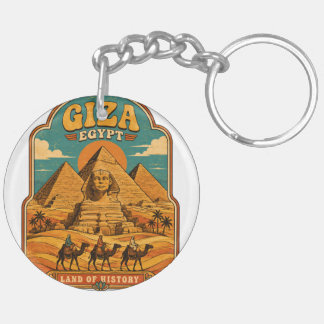 Grandes Pyramides de Giza Groovy des années 70